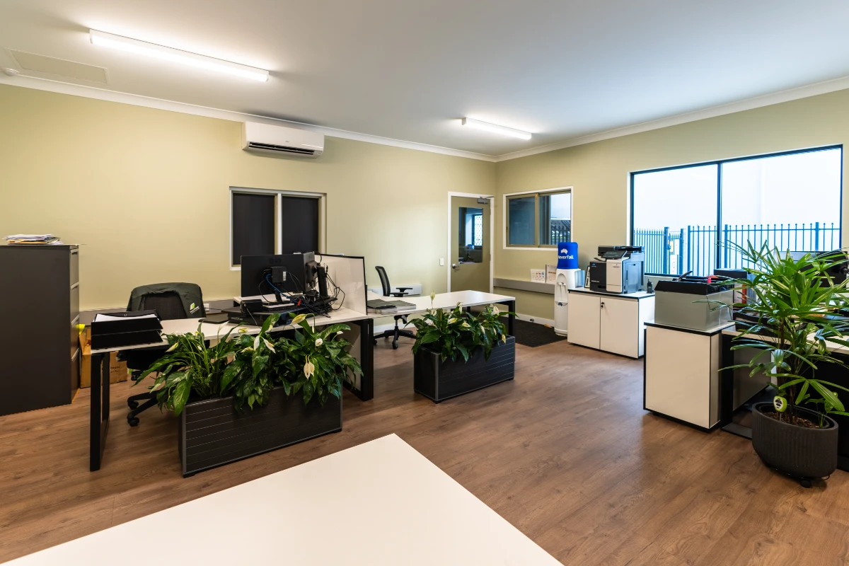 Features Timeless Commercial Building